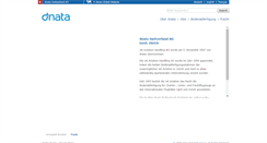 Desktop Screenshot of dnata.ch